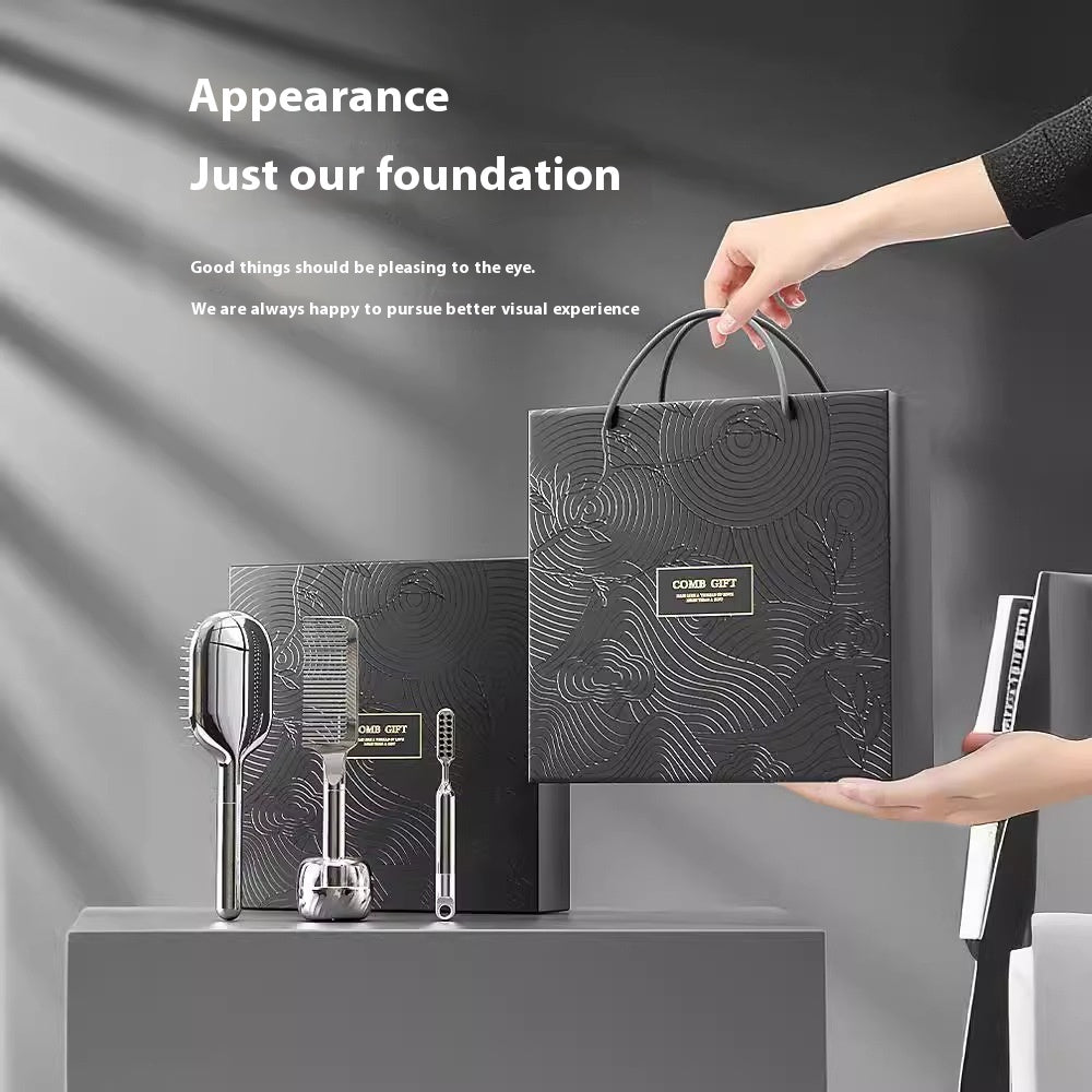 Steel Air Cushion Comb | Hair Styling and Massage