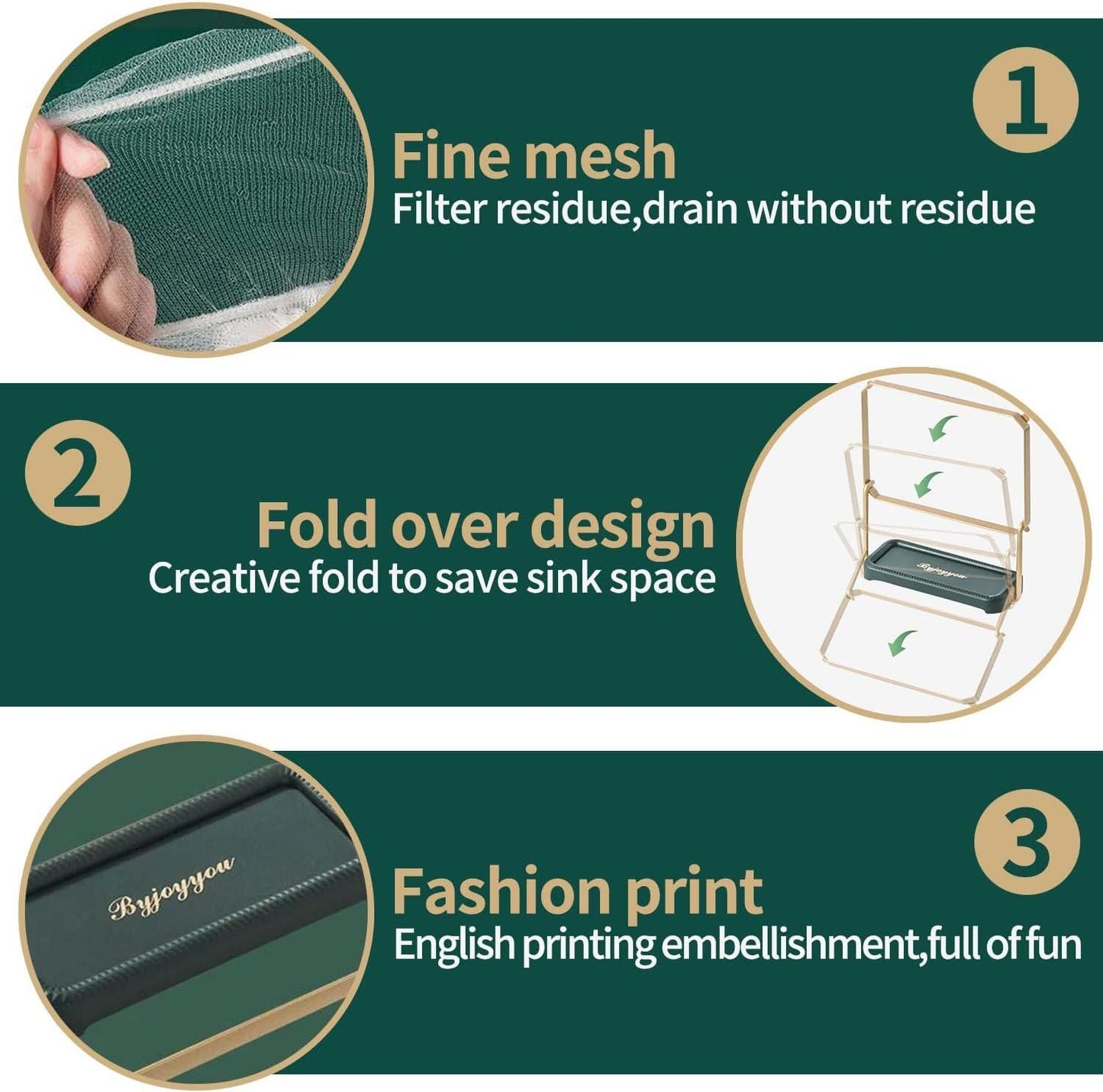 Sink Strainer | Foldable | 100 Filters