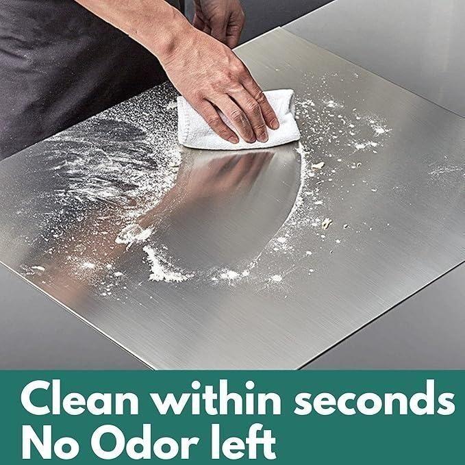 Steel Chopping Board | Easy to Clean | Counter-top Support