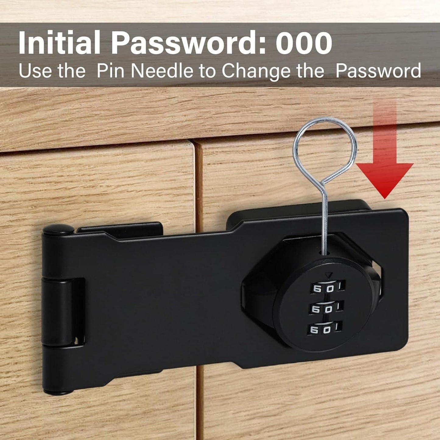 Keyless Password Lock | Zinc Alloy