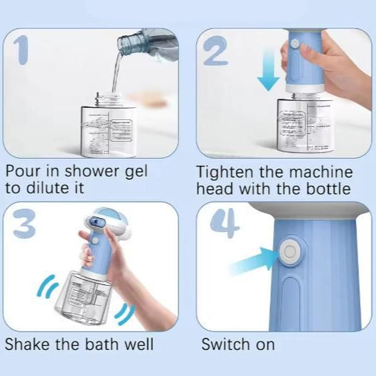 Pet Grooming Foam Machine | Adjustable | Recharging