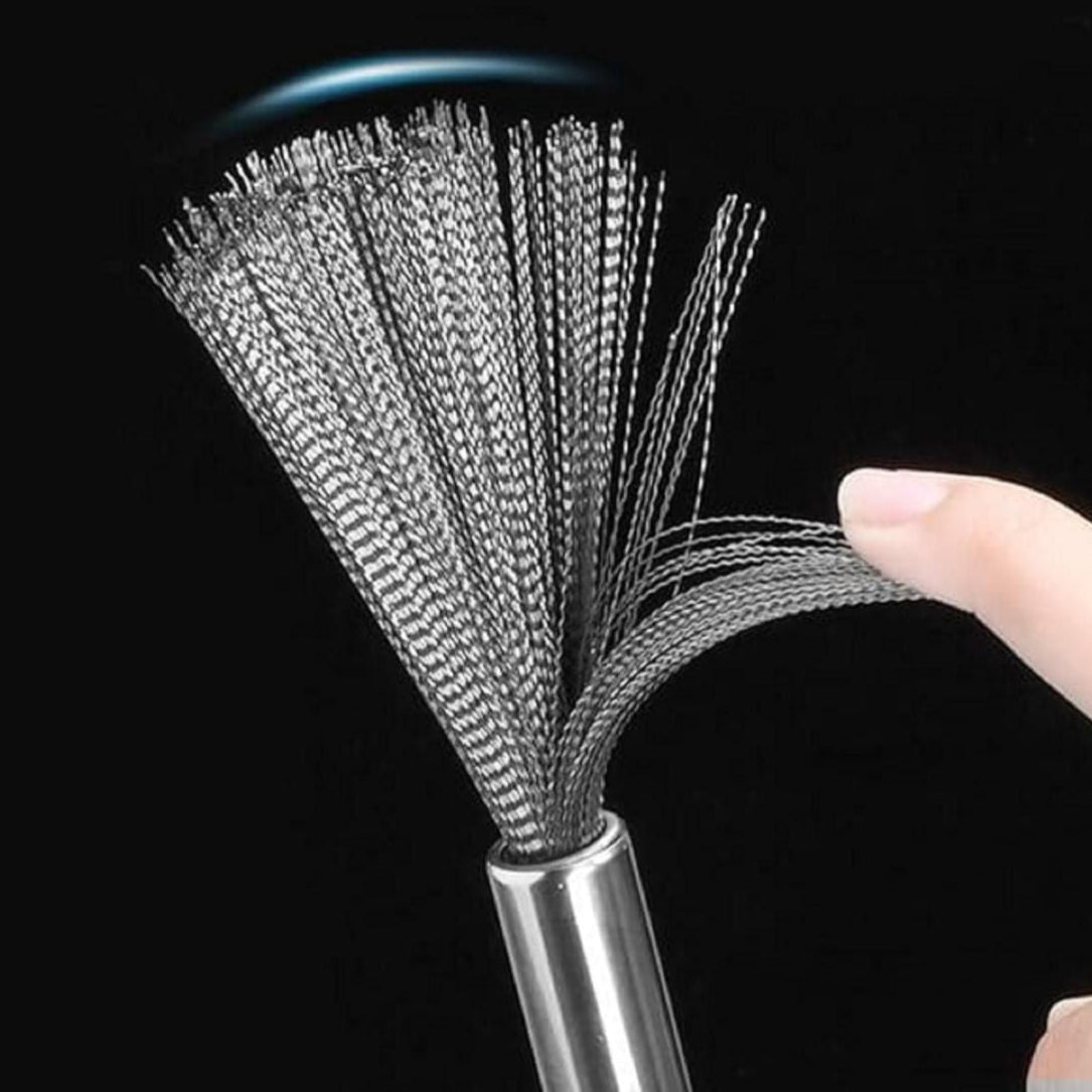 Pan Cleaning Brush (Pack of 2) | Steel Bristle
