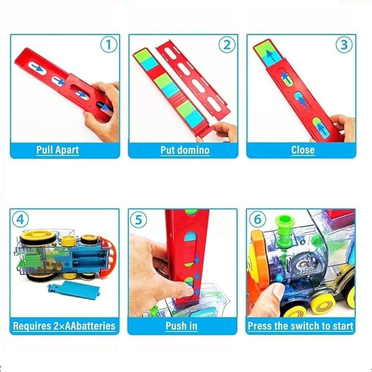 Domino Train | Sound Effects | 40 pcs