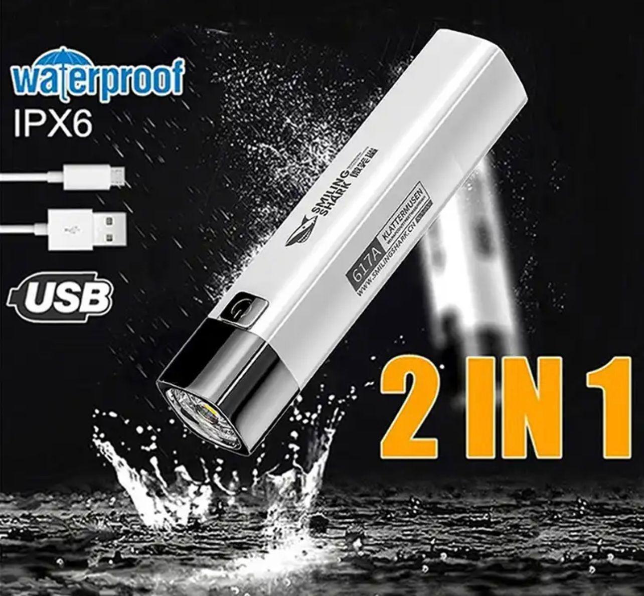 Pocket Flashlight for Outdoors | USB Charging
