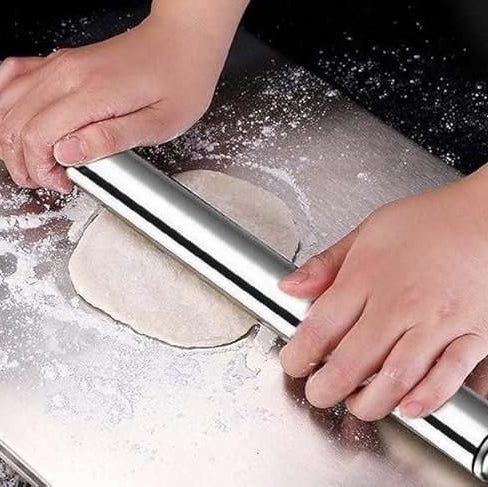 Stainless Steel Rolling Pin | Chapati & Roti Belan