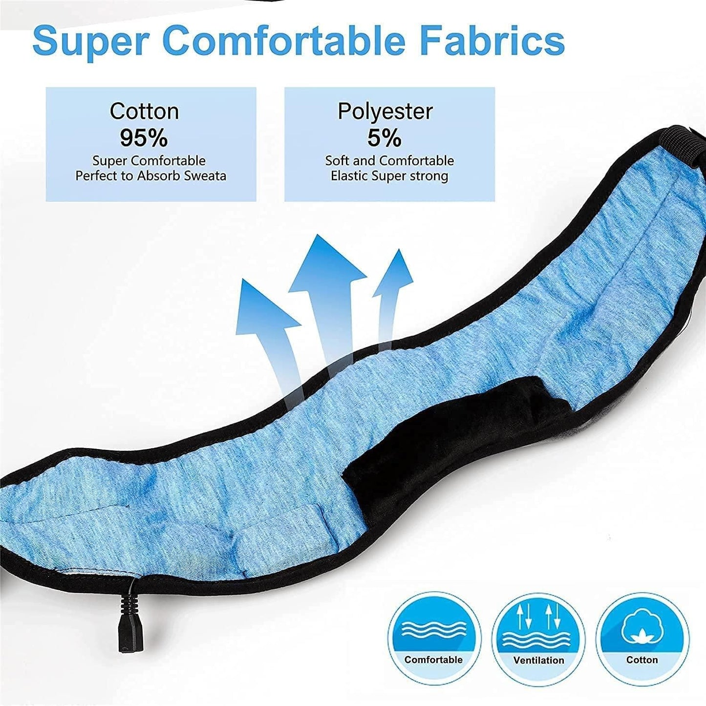 Wireless Eye Mask with Stereo Speakers