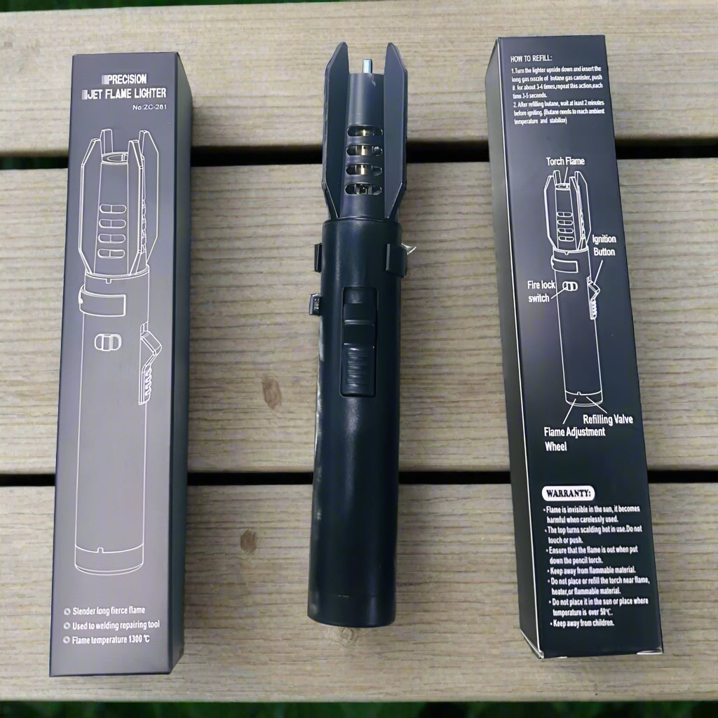 Jet Flame Lighter | Butane | Adjustable