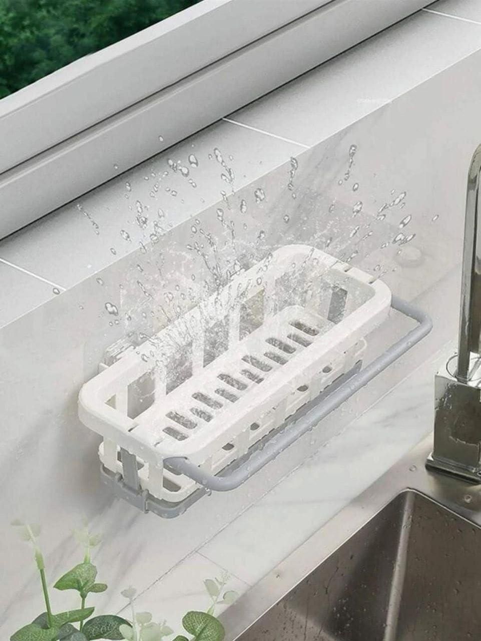 Retractable Storage Hanging Rack | Kitchen | Bathroom