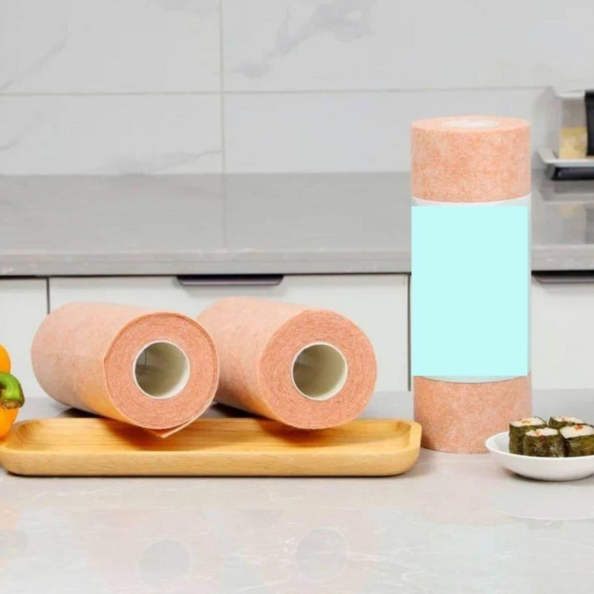 Coconut Shell Cloth | Reusable Tissue Roll