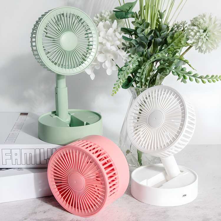 Mini Foldable USB Fan | Make-up | Desktop | Travel