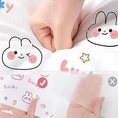 Travel Printed Bed Sheet Set (Pack of 3)