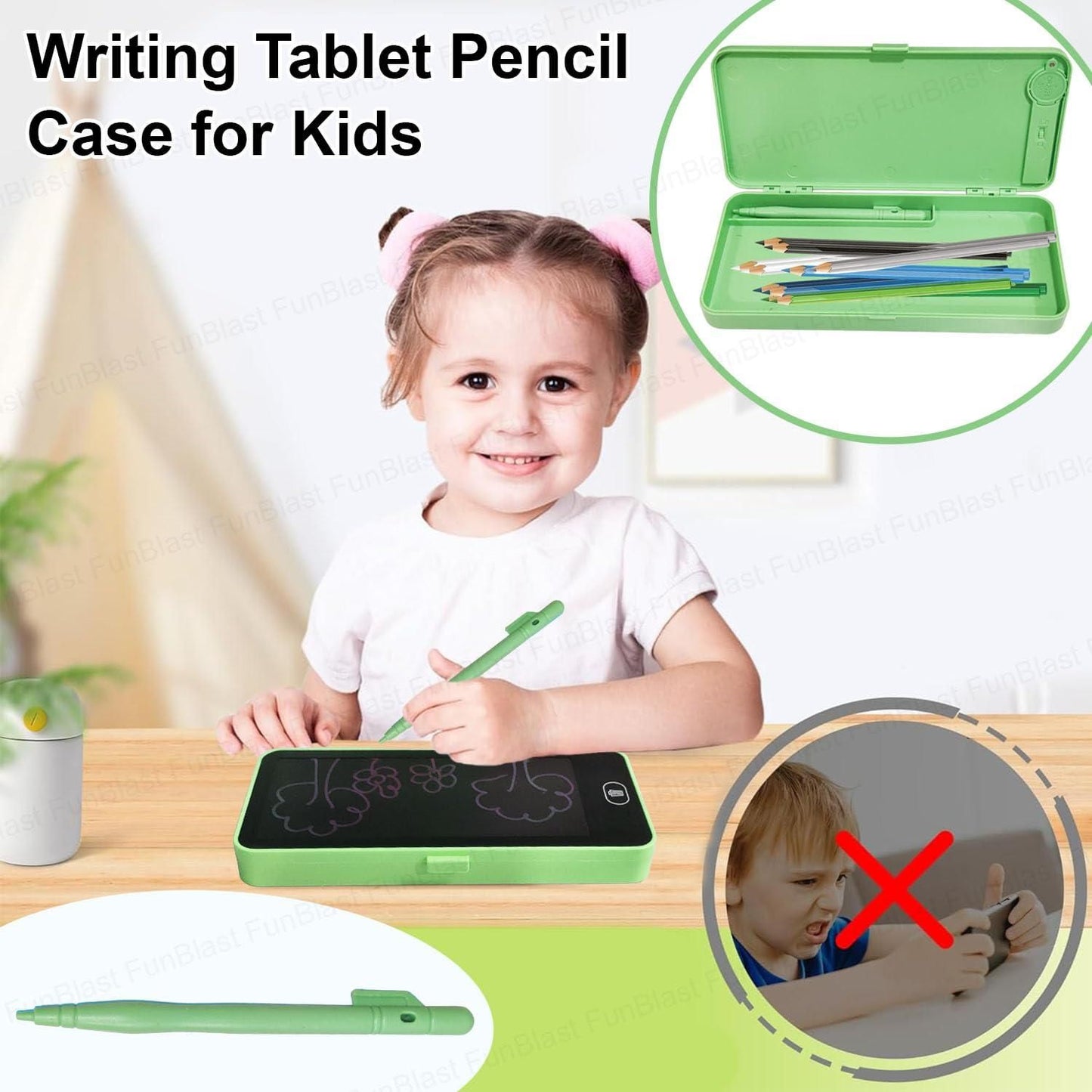 Writing Tablet Pencil Case | Kids Creative Fun