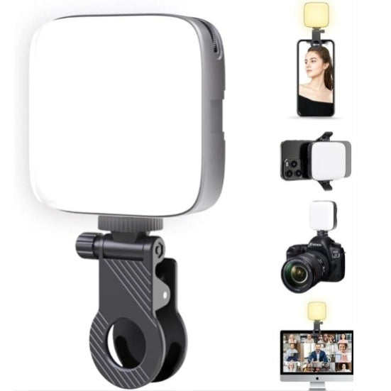 LED Video Lighting | Phone Clip | Hot Shoe