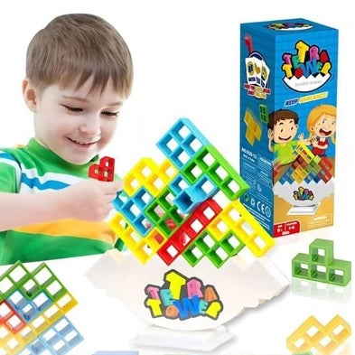 Tetra Tower Game | Balance Blocks | Logic