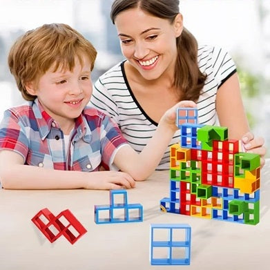 Tetra Tower Game | Balance Blocks | Logic