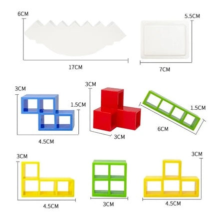 Tetra Tower Game | Balance Blocks | Logic